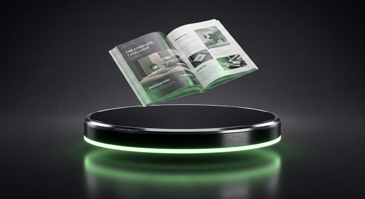 Books and Catalogs multipage product line catalog