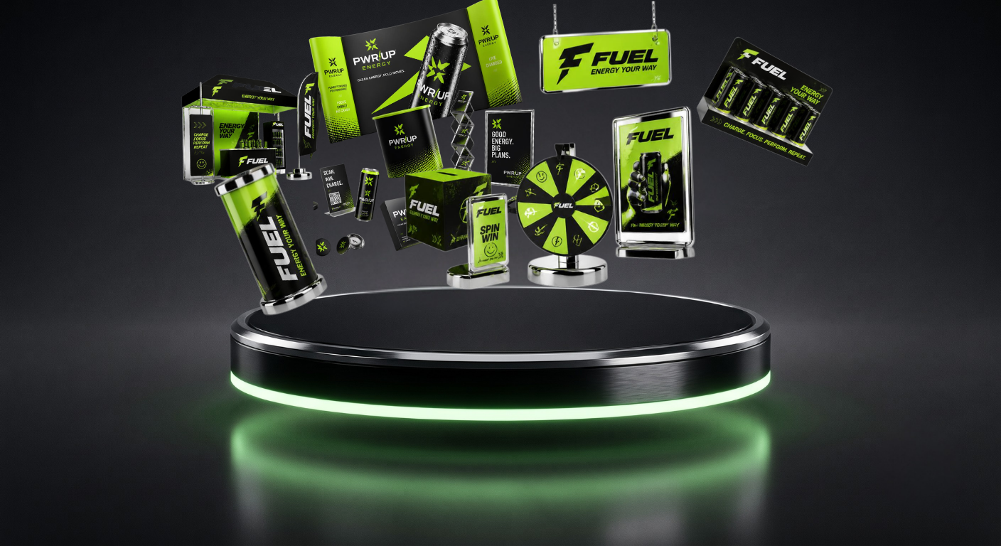 Pop-Up Shop Displays vertical banners hanging signs and tents